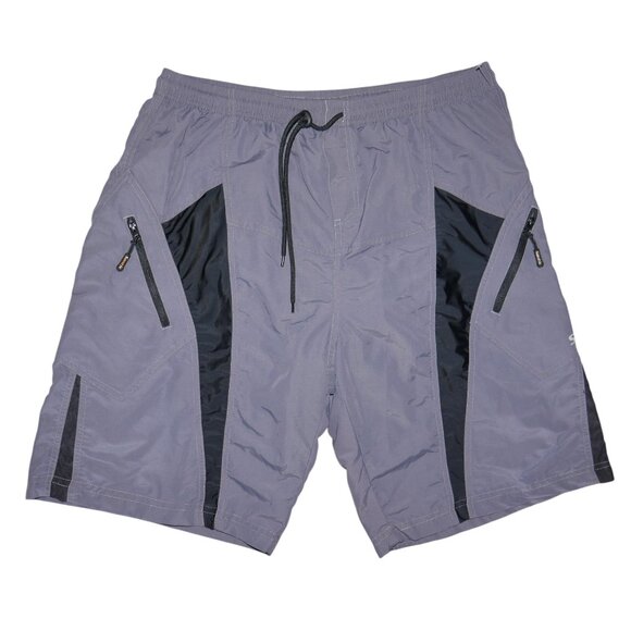 Santic Men's 3D Padded Cycling 2 in 1 Cargo Shorts Size XL MTB Riding Bicycle - Picture 3 of 10